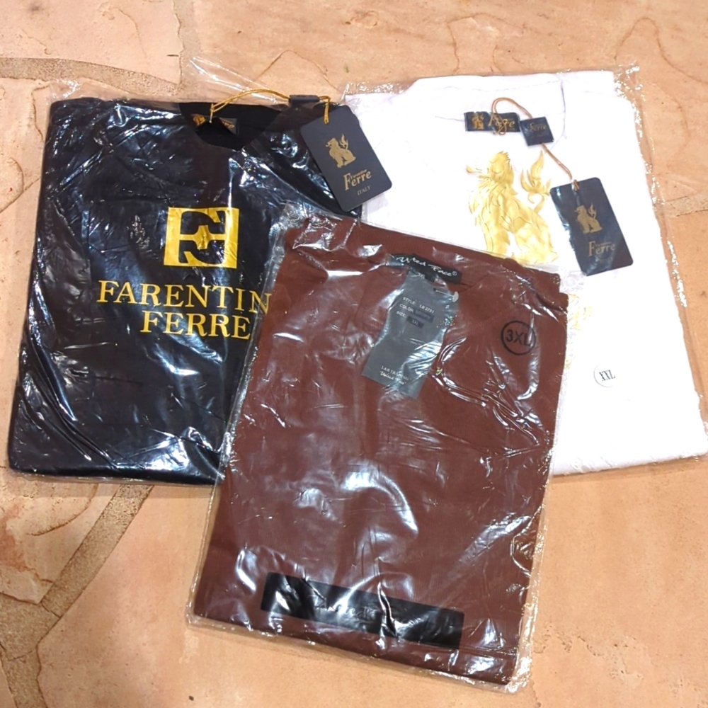 Bundle Farentino Ferrell leisure 3XXL Mens shirts